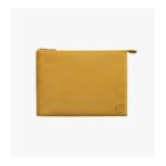 Uniq Lyon Protective Laptop Sleeve With Water-Resistant Exterior And Soft Padded Interior Cyellow