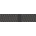 AppleWatch Band Graphite Stainless Steel Milanese Loop - تصویر 3