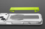 UNIQ iPhone 17 Pro Max Case Heldro Air Protective FelxGrip Case with Enhanced Magnetic Charging - Lucent Clear - تصویر 4