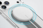 UNIQ iPhone 17 Pro Max Case Heldro Air Protective FelxGrip Case with Enhanced Magnetic Charging - Lucent Clear - تصویر 3