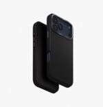 UNIQ Lyden iPhone 17 Pro Max DUO Series Sleek Leatherette Case With Reinforced Aluminum Camera Bezel 2.5m SGS Drop Test - Dallas Black