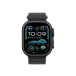 AppleWatch Ultra 2 49mm Black Titanium Case with Black Ocean Band MX4P3LW/A