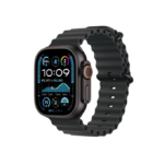 AppleWatch Ultra 2 49mm Black Titanium Case with Black Ocean Band MX4P3LW/A - تصویر 2