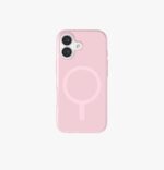 UNIQ iPhone 17 Case Clario (Solid Shield) - Eco Friendly Shield with Lasting Colour Retention - Dual Defense AirMax Bumper - Primrose Pink - تصویر 2