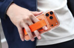 UNIQ iPhone 17 Pro Max Case Heldro Air Protective FelxGrip Case with Enhanced Magnetic Charging - Volt Orange - تصویر 4